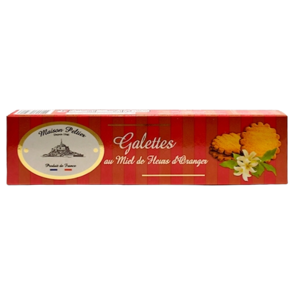 Galettes au miel de fleur d'oranger - 80g
