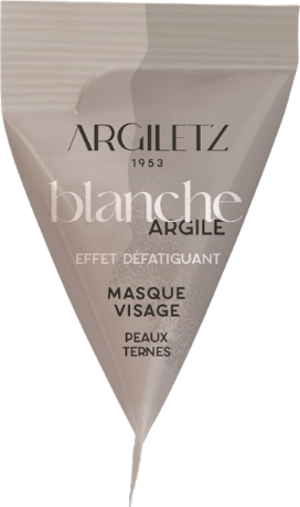 Berlingot masque argile blanche - 15ml