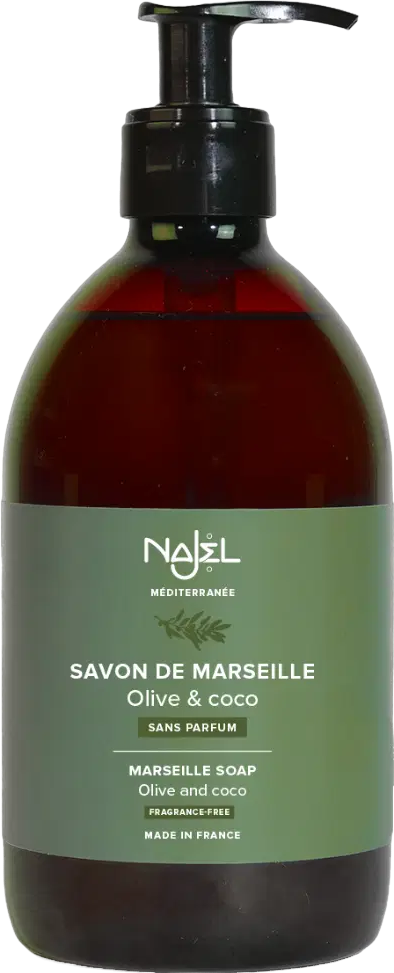 Savon de Marseille liquide Olive et coco - 500ml