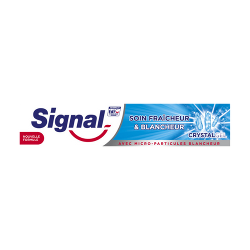 Dentifrice soin fraîcheur & blancheur crystal - 75ml