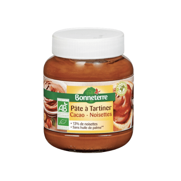Pâte à tartiner cacao noisettes bio - 350g