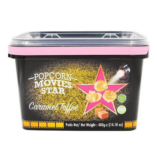 Popcorn au caramel en seau - 400g