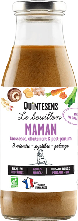Bouillon de viande bio - 240ml