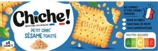 Biscuits sésame toasté - 115g