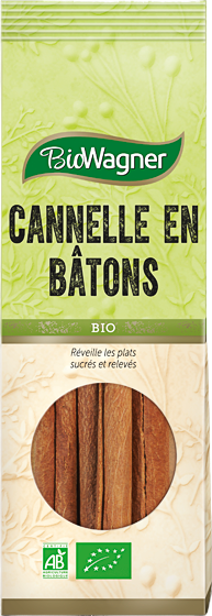 Cannelle en bâtons bio - 25g