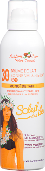 Brume de lait parfum coco SPF30 - 150ml