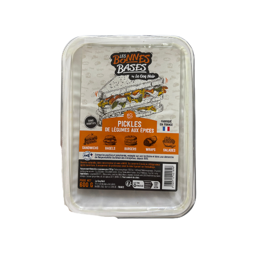 Pickles de légumes aux épices - 600g