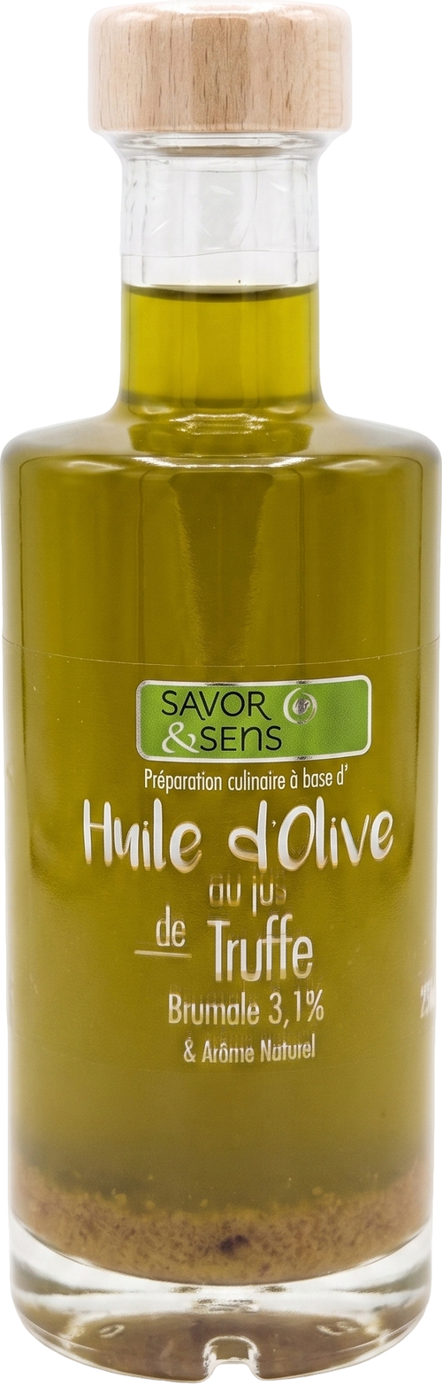Huile d’olive au jus de truffe brumale - 20cl