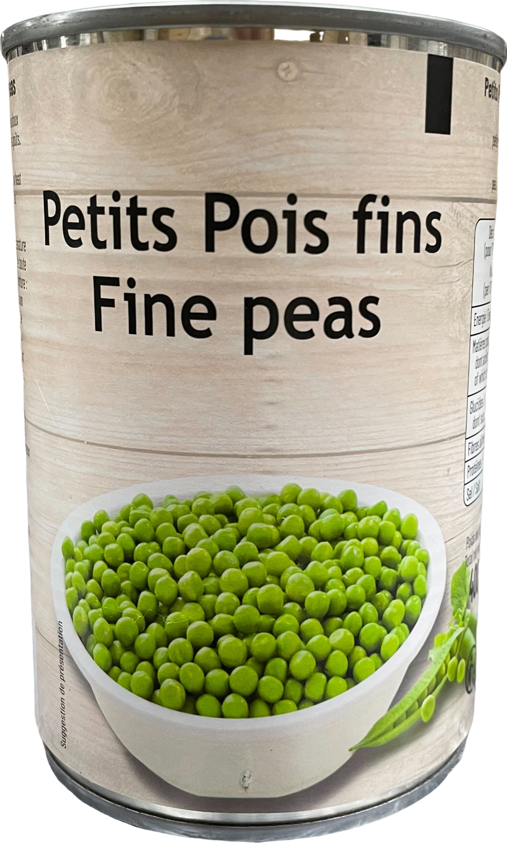 Petits pois - 400g