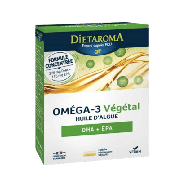 Omega 3 algues - 60 gélules - Dietaroma