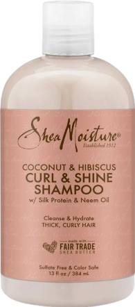 Shampoing nourrissant coco & hibiscus pour cheveux bouclés - 384 ml