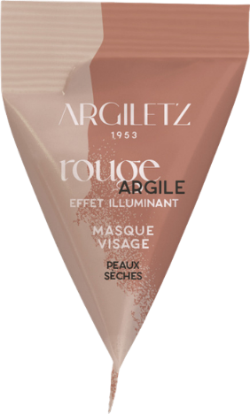 Berlingot masque argile rouge - 15ml