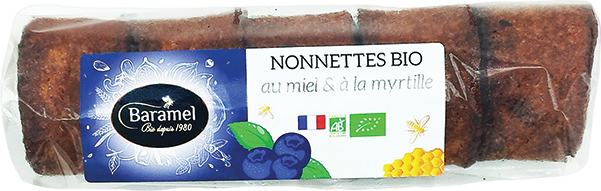Nonettes myrtilles bio - 160g