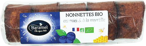 Nonettes myrtilles bio - 160g