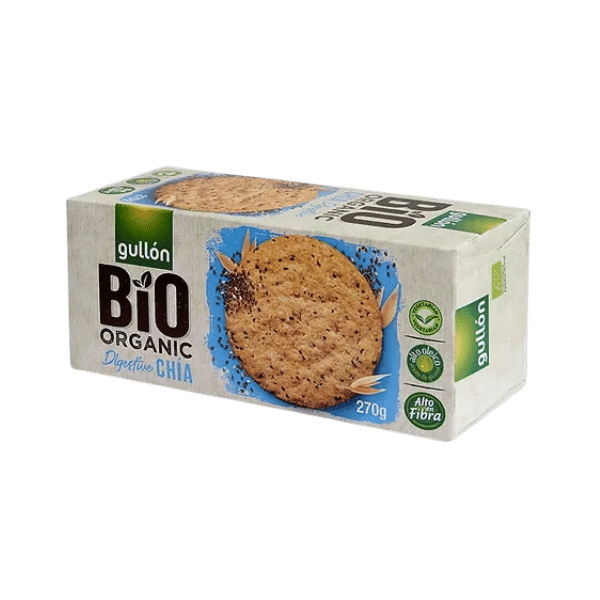Biscuits aux graines de chia bio - 270g - Gullon