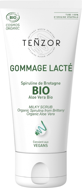 Gommage lacté exfoliant visage spiruline bio - 50ml