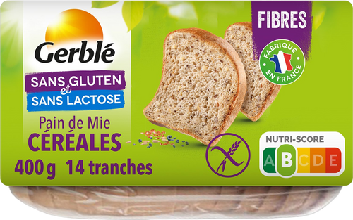 Pain de mie aux céréales - 400g