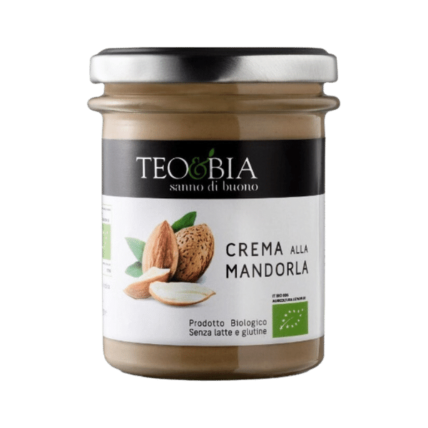 Crème d'amandes bio - 212g - Teo & Bia