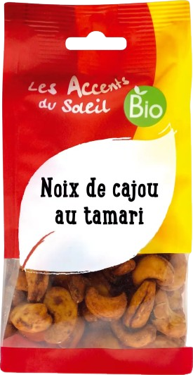 Noix de cajou au tamari bio - 125g