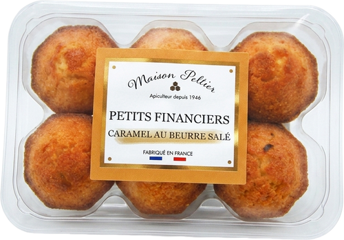 Petits financiers caramel beurre salé - 100g