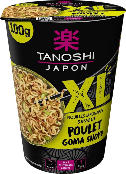 Cup de nouilles poulet goma shoyu - 100g