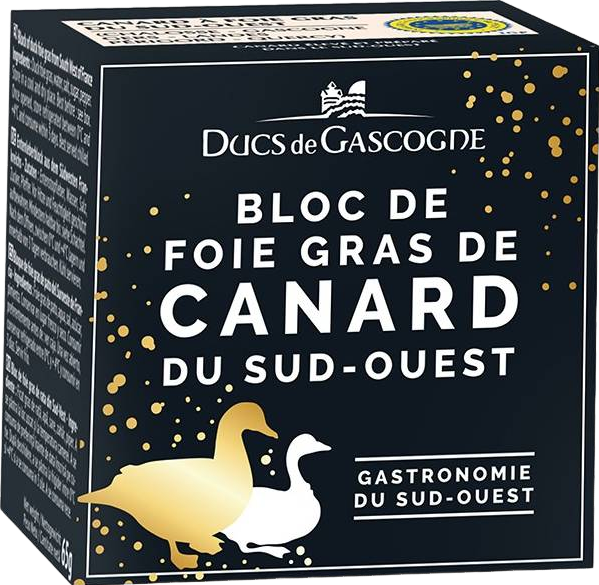 Bloc de foie gras de canard du sud ouest - 65g