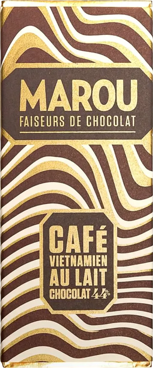 Tablette de chocolat au lait café vietnamien 44% - 24g