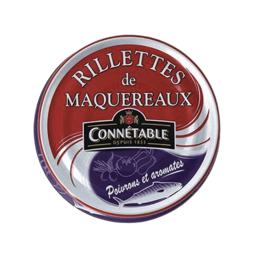 Rillettes de maquereaux aux poivrons et aromates - 80g