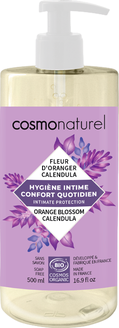 Gel lavant intime confort quotidien calendula bio - 500ml