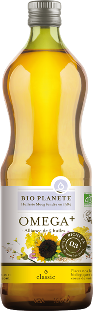 Huile d'assaisonnement omega bio - 1L