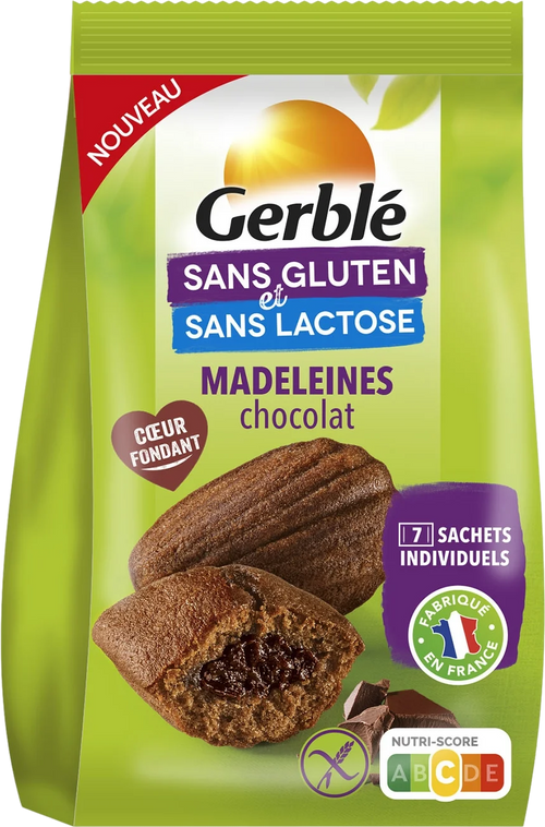 Madeleines au chocolat - 200g