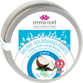 Baume karité coco équitable bio - 140g