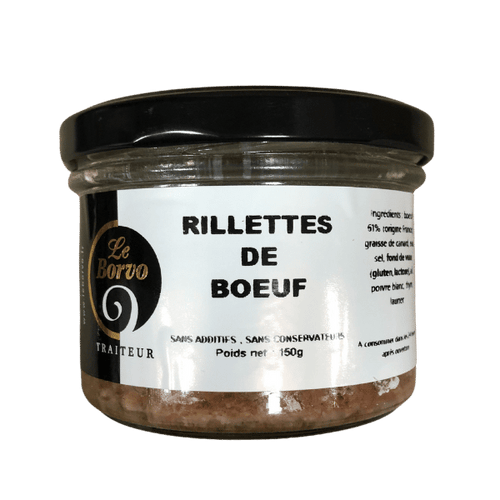 Rillettes de bœuf - 150g