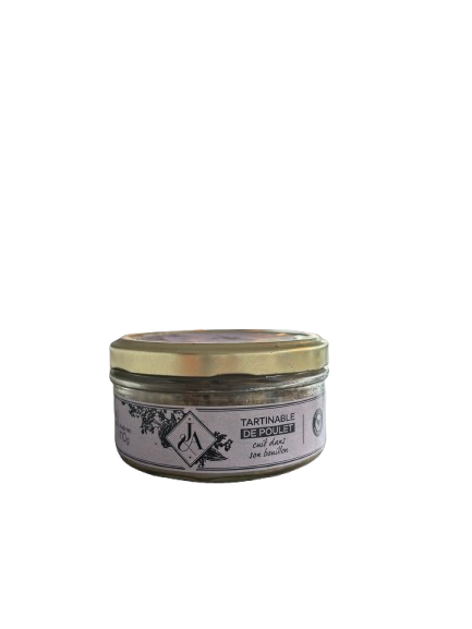 Tartinable de poulet nature - 110g