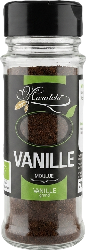 Poudre de vanille moulue bio - 10g