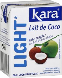 Lot de 2 laits de coco light - 2x200ml