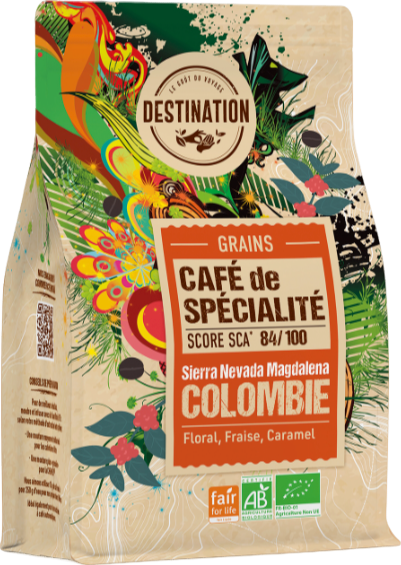 Café en grain Colombie bio - 180g