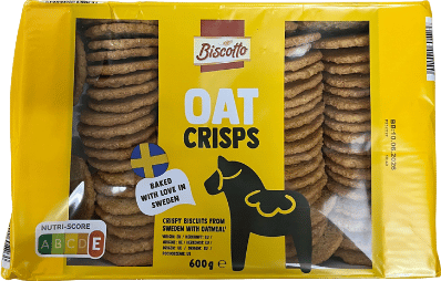 Biscuits aux flocons d'avoine - 600g