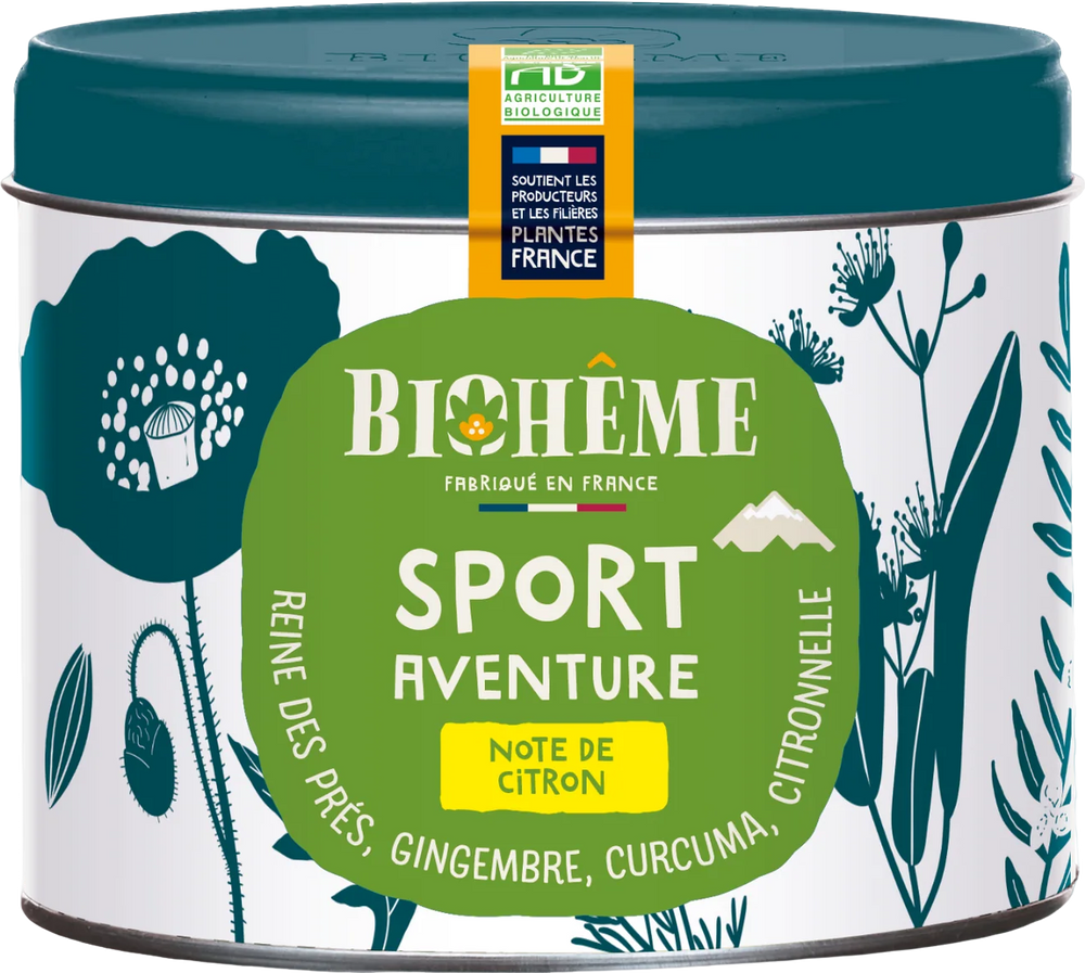 Infusion citron, gingembre et citronnelle bio- 50g
