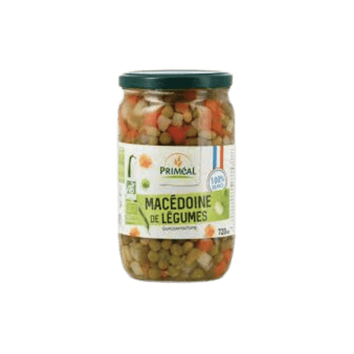 Macédoine de légumes de France bio - 720ml