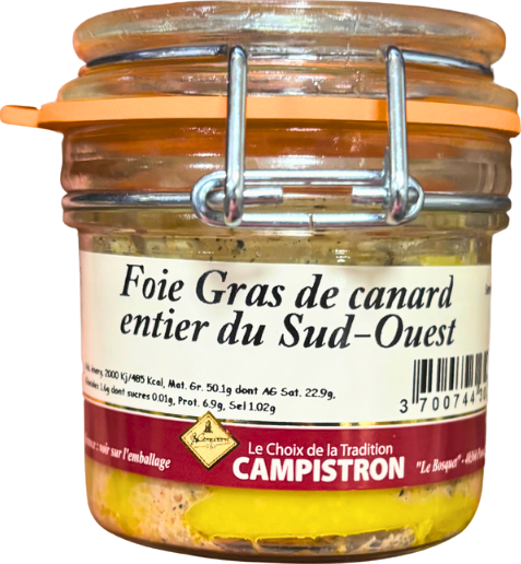 Foie gras de canard entier - 80g