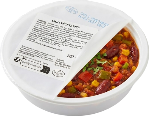 Chili végétarien format brut - 300g