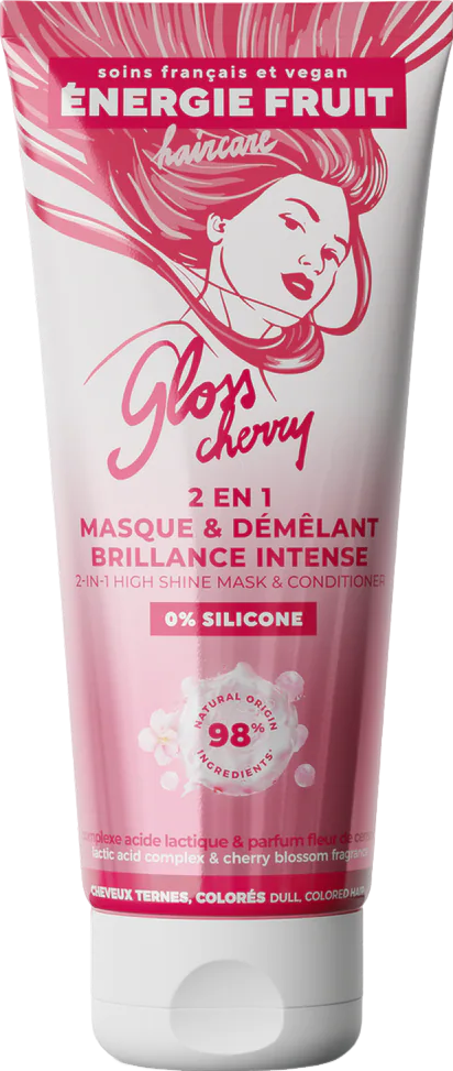 Masque 2 en 1 démêlant gloss brillance - 200ml