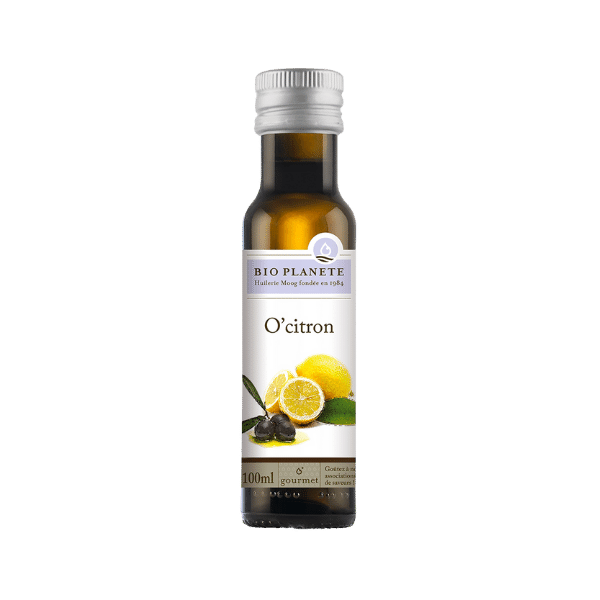 Huile d'olive au citron bio - 100ml