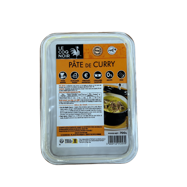 Pâte de curry bio - 700g
