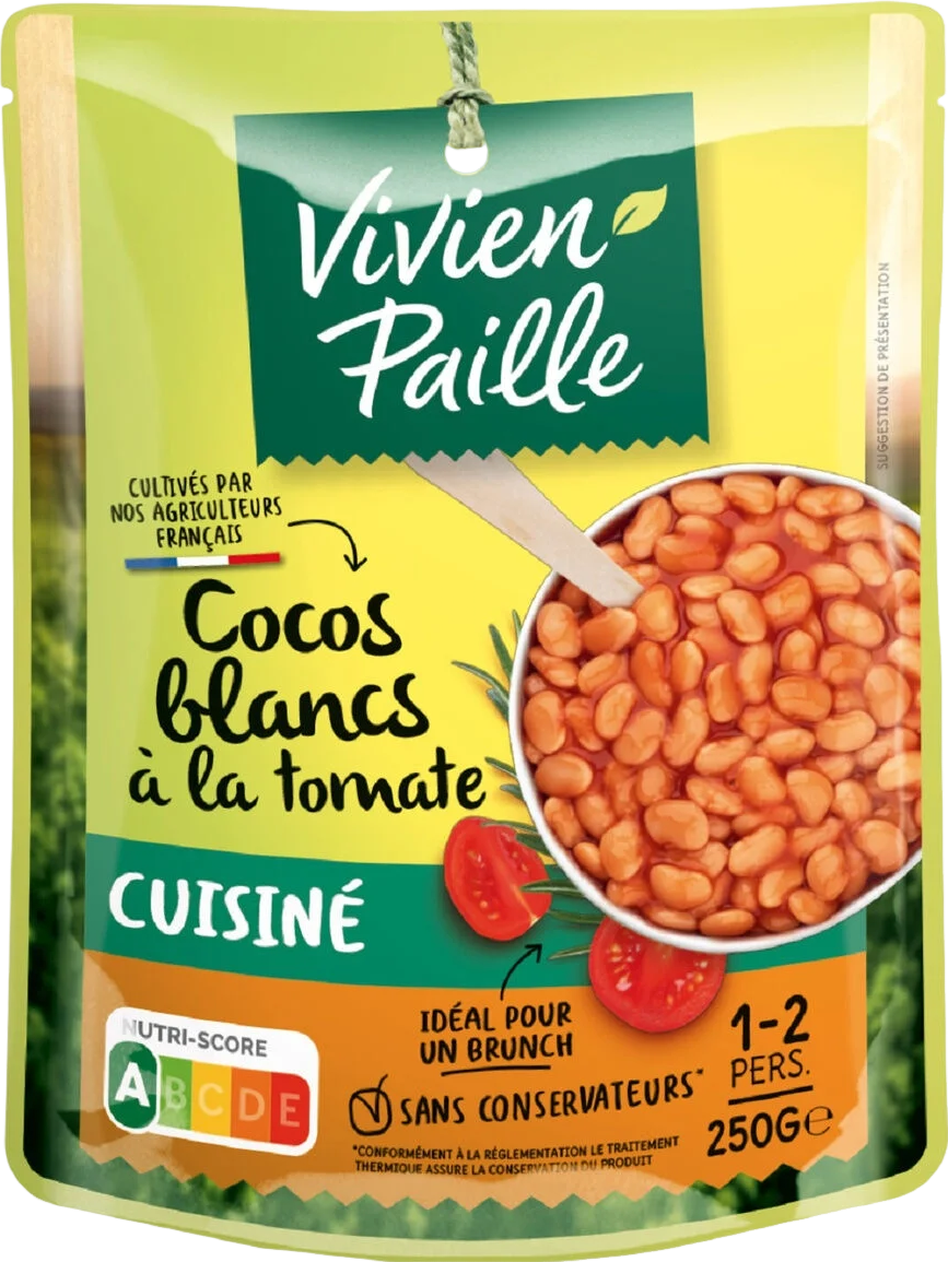 Cocos blancs à la tomate - 250g