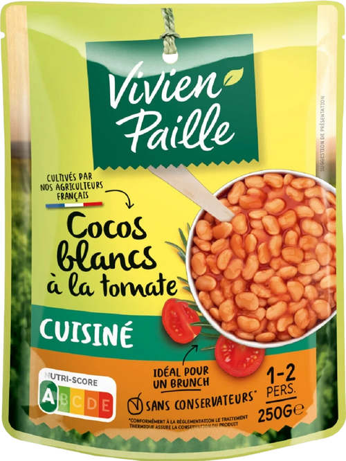 Cocos blancs à la tomate - 250g