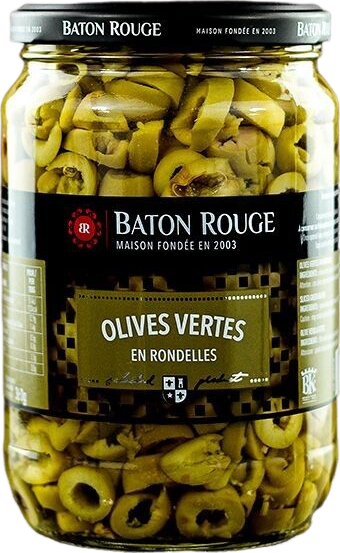 Olives vertes en rondelle - 360g