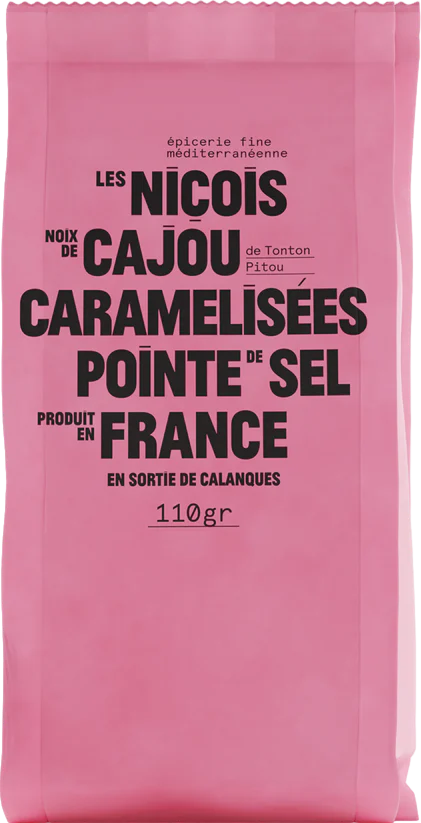 Noix de cajou caramélisées - 110g