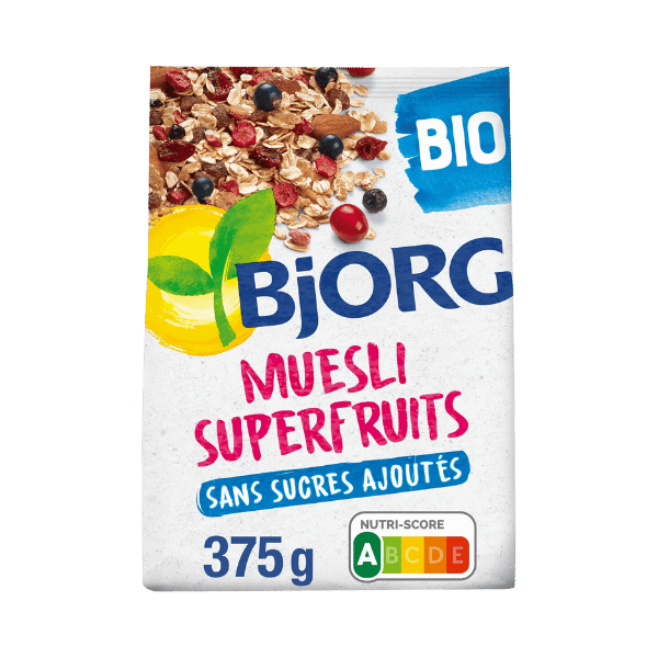 Muesli aux superfruits bio - 375g